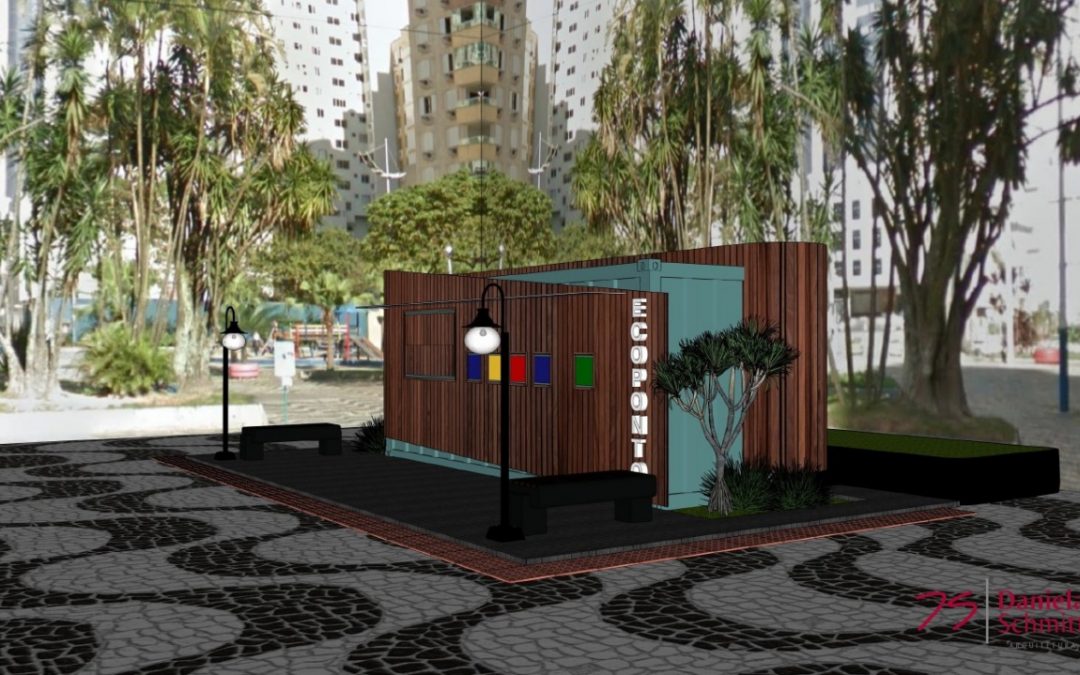 Balneário Camboriú está implantando ecopontos para incentivar a reciclagem